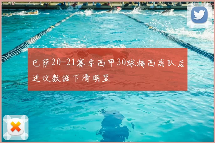 巴萨20-21赛季西甲30球梅西离队后进攻数据下滑明显