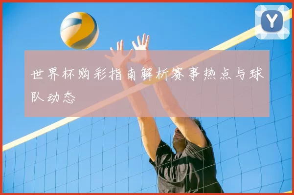 世界杯购彩指南解析赛事热点与球队动态